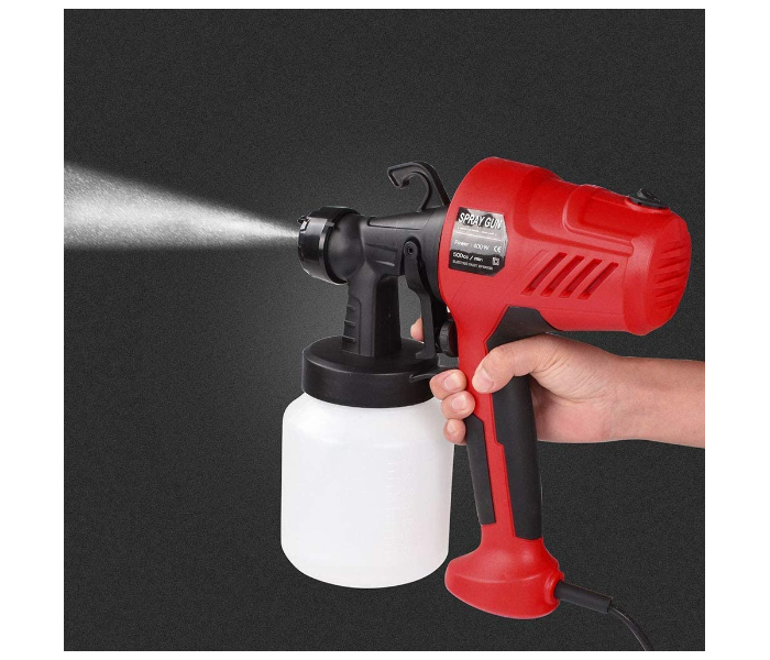 Professional 400 Watts Electric Paint Sprayer - Red - Zoom Image 6