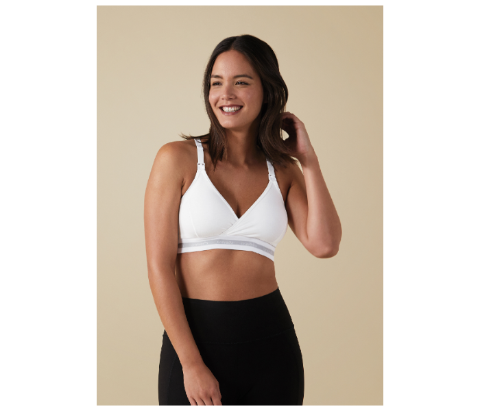 Bravado Original Nursing Bra Extra Large - White - Zoom Image 1