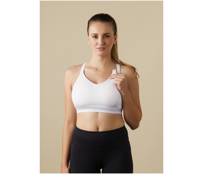 Bravado Original Full Cup Nursing Bra Large - White - Zoom Image 3