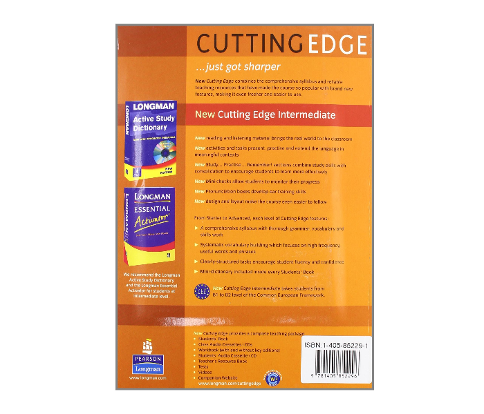 New Cutting Edge Intermediate Students Book NE and CD-ROM Pack - Zoom Image 2