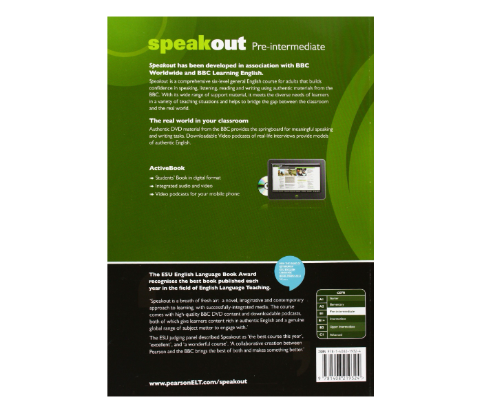 Speak Out Pre Intermediate Student Book Published by Pearson UK - Zoom Image 2