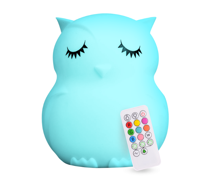 Lumipets Remote Control Owl Nightlight Toy for Kids - White - Zoom Image 2