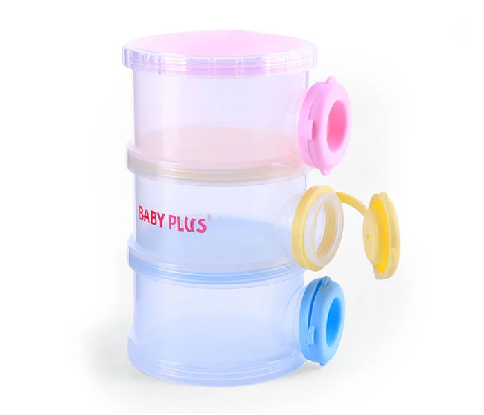 Baby Plus BP7615 3piece Milk Powder Container - Zoom Image