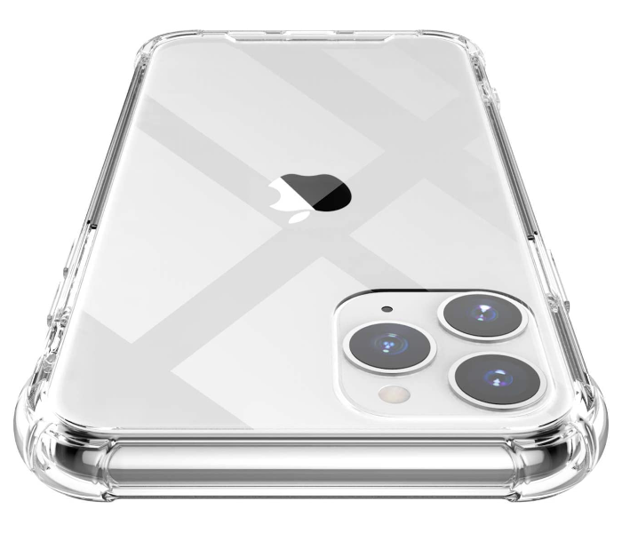 IP11PRO Reinforced Edges TPU Bumper Anti-Scratch  and Shock Proof Cover Compatible with iPhone 11 Pro - Transparent - Zoom Image 4