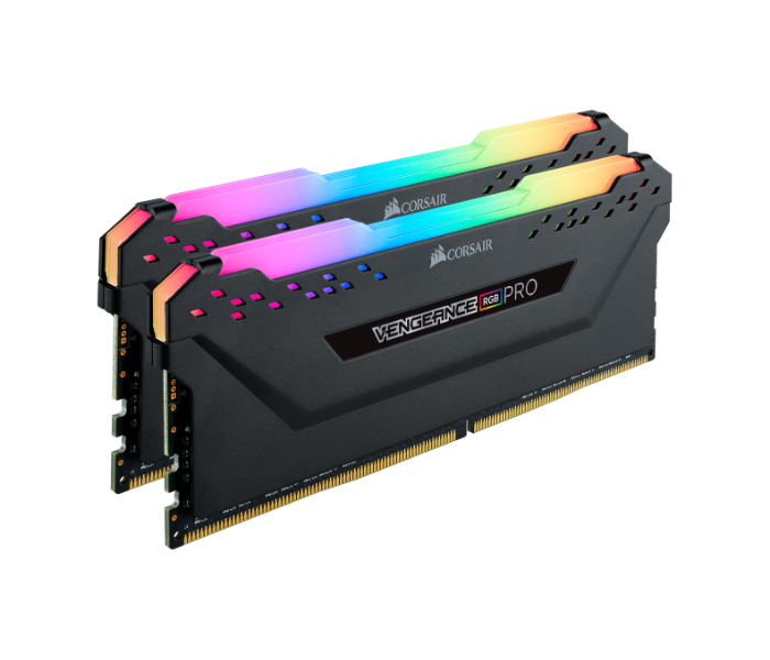 Corsair CMW16GX4M2K4000C19 Vengeance RGB PRO 16GB DDR4 DRAM 4000MHz C19 Memory Kit - Black - Zoom Image 1