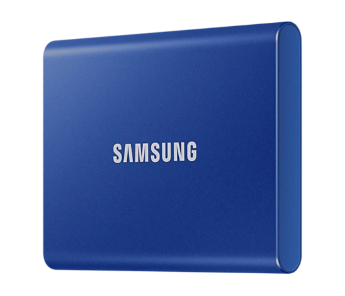 Samsung MU-PC1T0H T7 Portable 1 TB USB 3.2 Gen.2 External SSD - Indigo Blue - Zoom Image 3