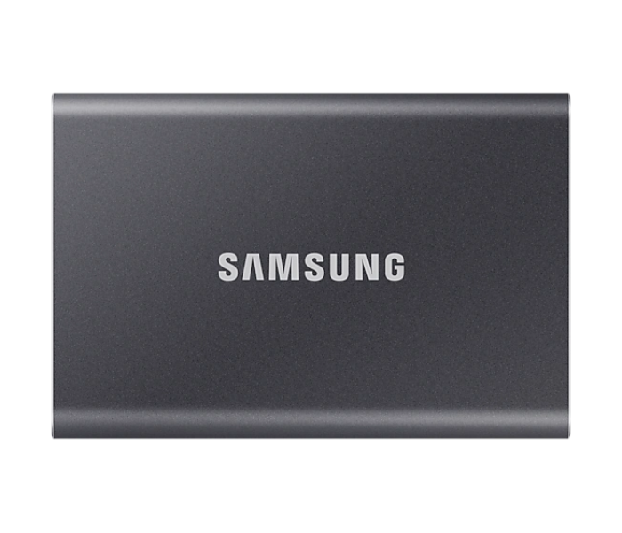 Samsung MU-PC500T T7 Portable 500 GB USB 3.2 Gen.2 External SSD - Titanium Grey - Zoom Image 1