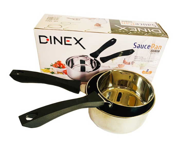 Dinex 2 Pieces Sauce Pan Set - Zoom Image 2