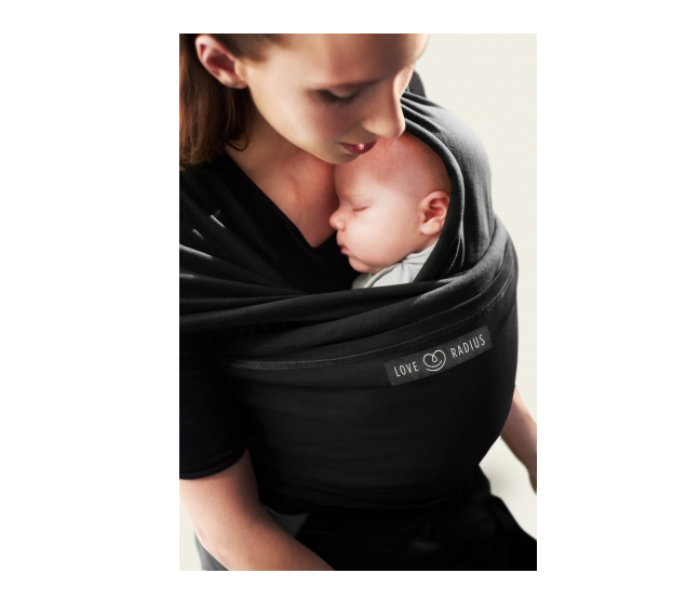 Love Radius The JPMBB Original Baby Wrap - Black - Zoom Image 2