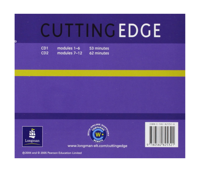 New Cutting Edge New Edition Upper-Intermediate Student CD 1-2 Audio Cassette - Zoom Image 2