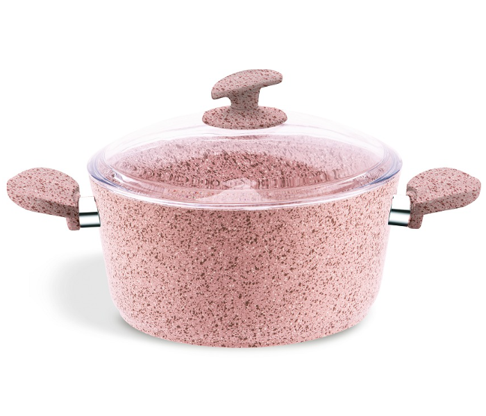 Avci HM G-PC-26 Granitec 26cm Casserole - Pink - Zoom Image