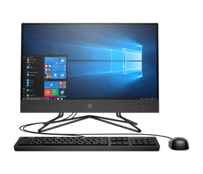 HP 200 G4 AiO PC 21.5 inch Full HD Intel Core i5-10210U 4GB RAM 1TB DVDRW DOS All in One Computer- Snow White - Zoom Image 3