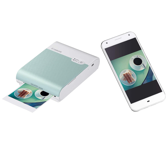 Canon Selphy Square QX10 Portable Photo Printer for iPhone and Android- Green - Zoom Image 3