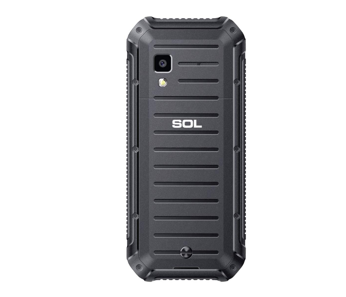 Sol Kratos R2450 2.4 inch Dual SIM Cellphone - Black - Zoom Image 3