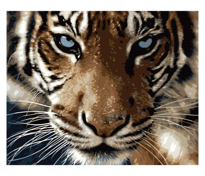 Tiger DIY 2019 Canvas Painting - Zoom Image