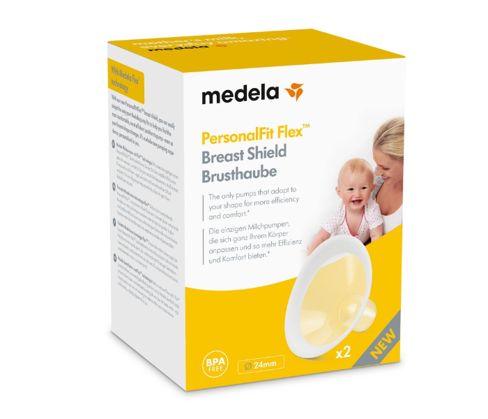 Medela 24mm PersonalFit Flex Breast Sheild - Medium - Zoom Image 3