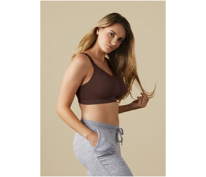 Bravado The Body Silk Seamless Nursing Bra Small - Cocoa - Zoom Image 1