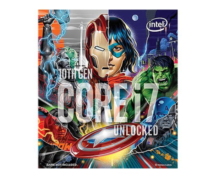 Intel Core i7-10700KA Comet Lake Octa Core 3.8 GHz LGA1200 125W Desktop Processor with Intel UHD Graphic 630 - Avengers Special Edition - Zoom Image 2