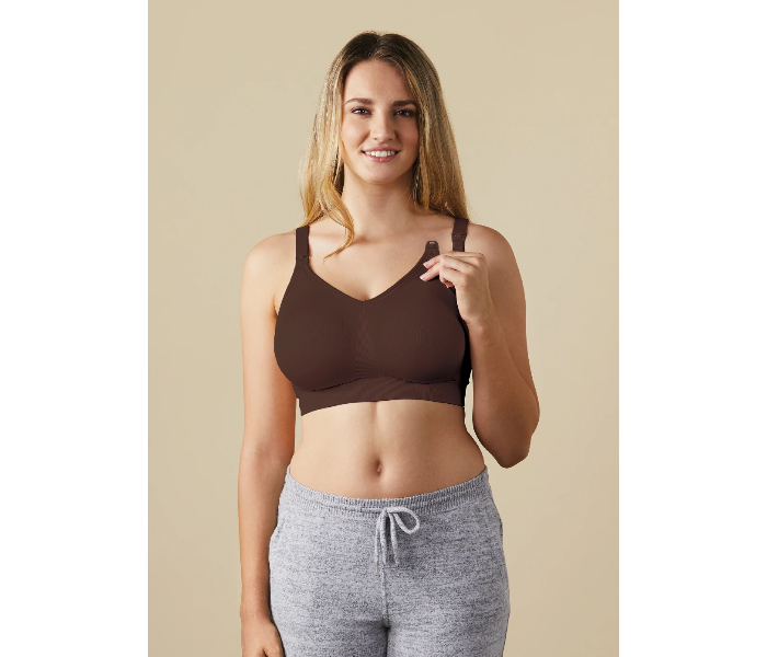 Bravado The Body Silk Seamless Nursing Bra Medium - Cocoa - Zoom Image 3