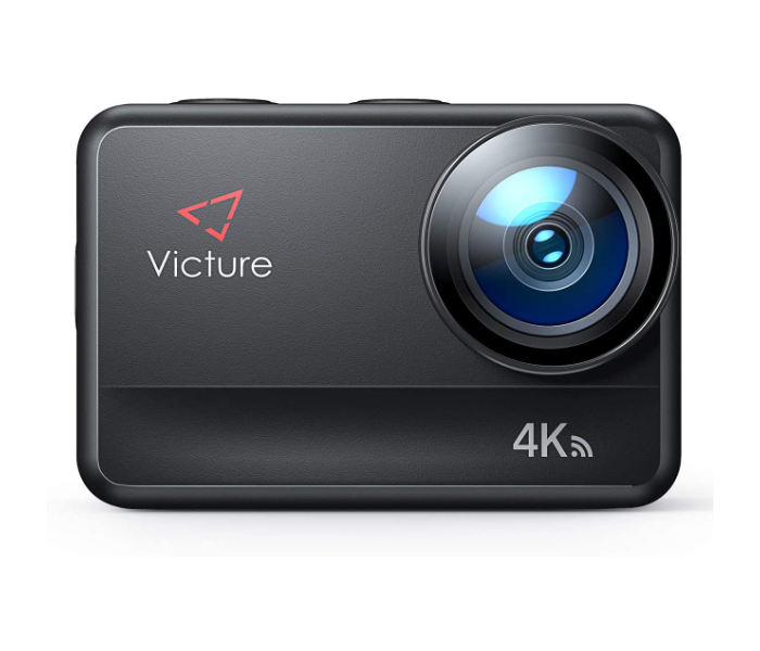 Victure AC940 20MP Native 4K 60FPS 5M Bare Metal Waterproof Action Camera - Black  - Zoom Image 1