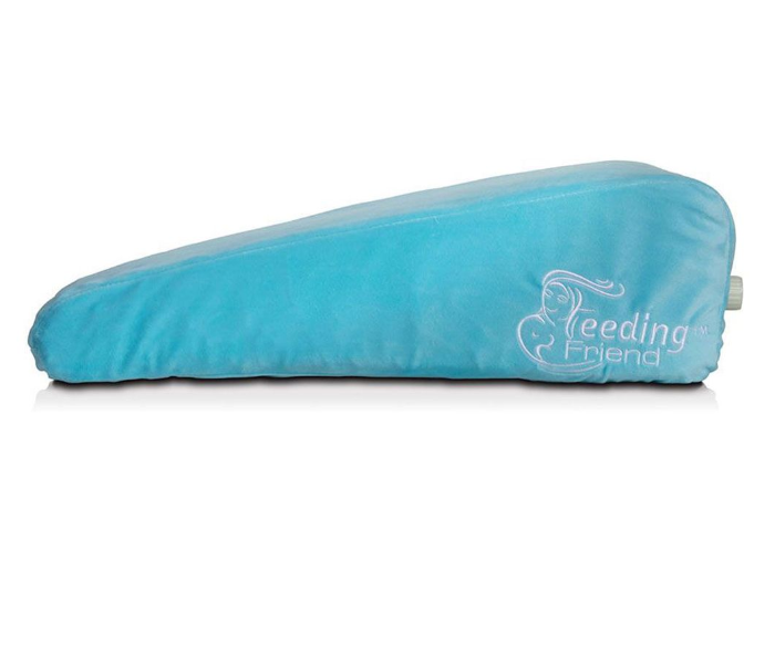 Feeding Friend Self-Inflating Nursing Pillow - Limited Edition Baby Blue - Zoom Image