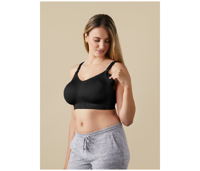 Bravado The Body Silk Seamless Nursing Bra Medium - Black - Zoom Image 4