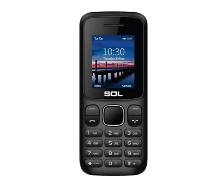 Sol Hector B1805 Dual SIM Cellphone - Black - Zoom Image 1