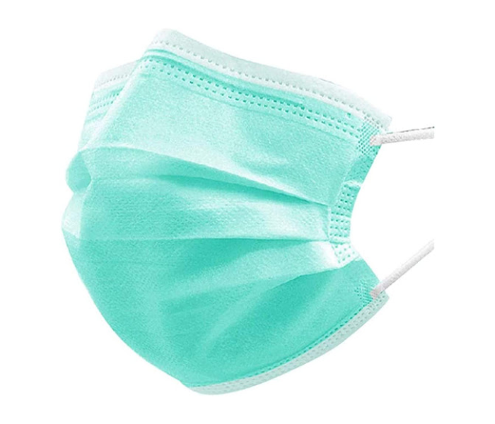 TMH-080 50Pieces Disposable Face Mask - Green - Zoom Image 2