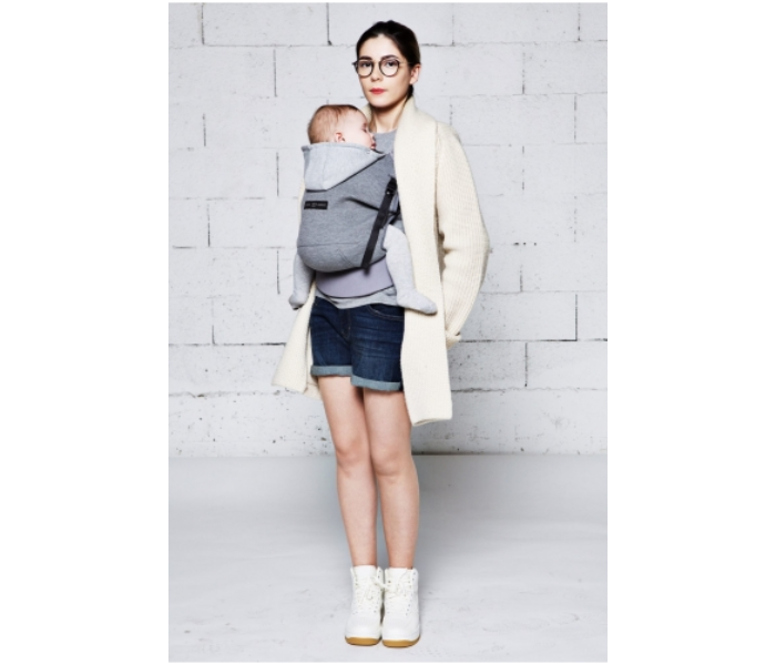 Love Radius The JPMBB Cotton Hoodie Carrier Gris Flanelle -Grey - Zoom Image 5