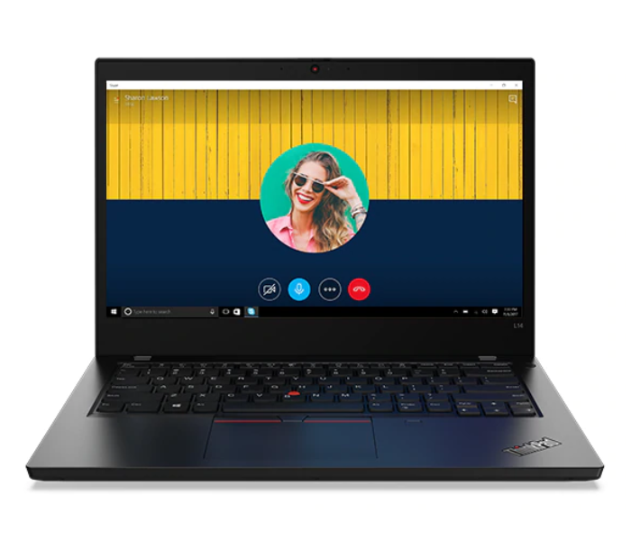 Lenovo ThinkPad L14 20U1S14N00 14 inch FHD Gen1 Intel Core i7-10510U 8GB DDR4 512GB SSD Integrated Intel Graphics Arabic-English Keyboard DOS - Black - Zoom Image 4