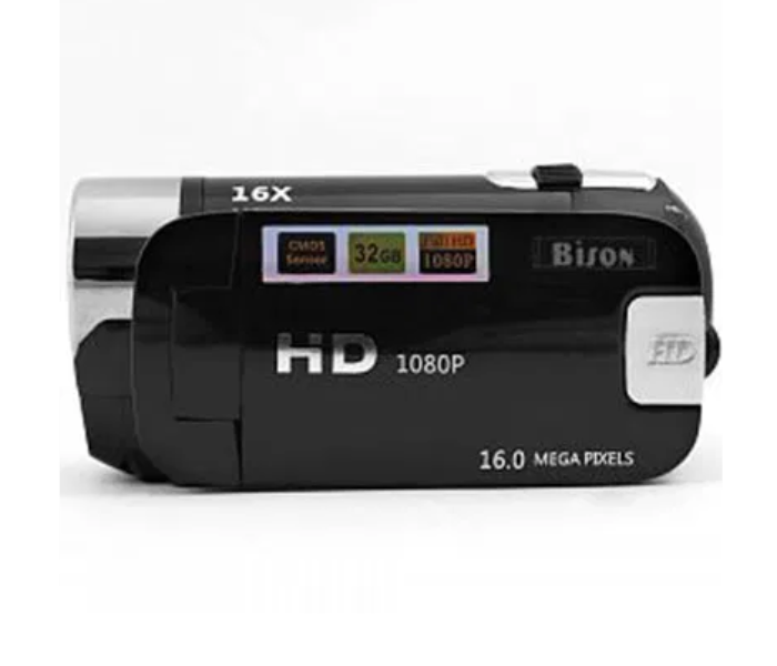 Bison HD-75 High Definition Digital Video Camcorder - Black - Zoom Image 2