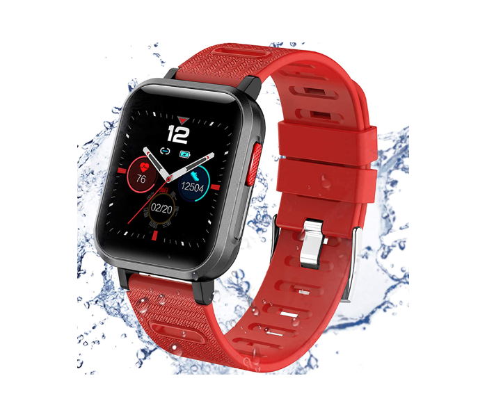 ISZPLUSH G11 1.3 Inch Touch Screen Smart Watch - Red - Zoom Image 1