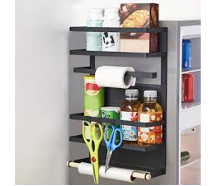 Magnetic Refrigerator Storage Rack - Zoom Image 1