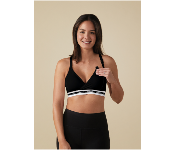 Bravado Original Nursing Bra Small - Black - Zoom Image 3