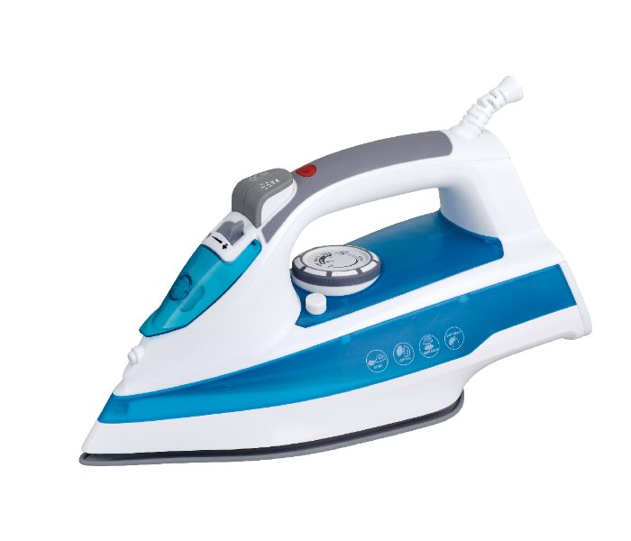 Impex IBS 403 Electric Steam Iron Box - Blue and White - Zoom Image