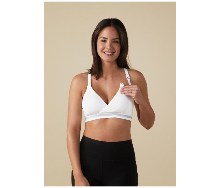 Bravado Original Nursing Bra Medium - White - Zoom Image 3