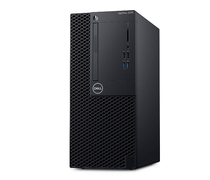 Dell OptiPlex 3070 MT i3-9100 4GB DDR4 1TB HDD DOS - Black - Zoom Image 2