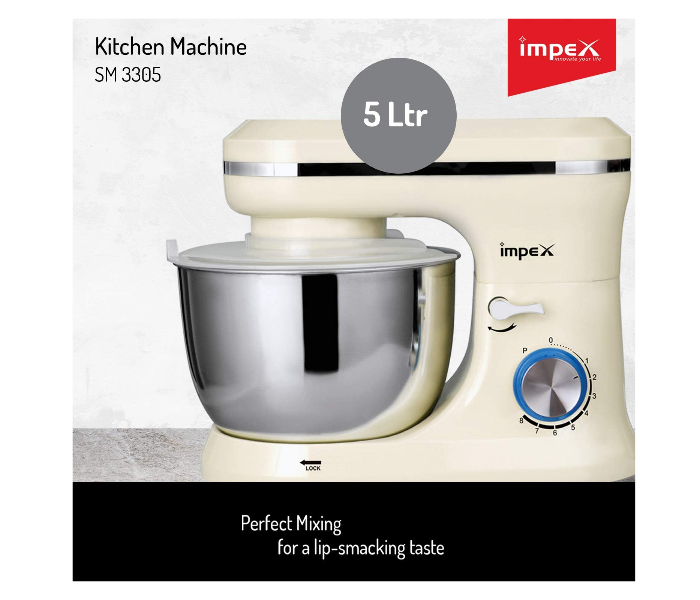 Impex SM3305 Kitchen Machine - Cream - Zoom Image 3