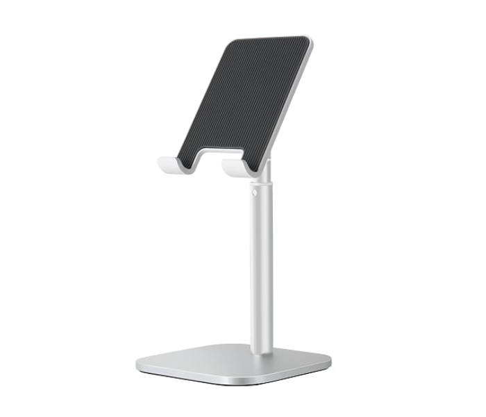 TMH 3SLS Adjustable Aluminum Smart Phone Stand - Silver - Zoom Image