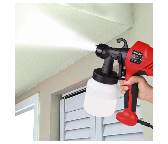 Professional 400 Watts Electric Paint Sprayer - Red - Zoom Image 3