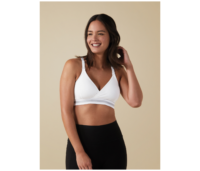 Bravado Original Nursing Bra Medium - White - Zoom Image 1