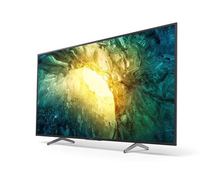 Sony X7577H 55 Inch 4K Ultra HD High Dynamic Range HDR Smart TV - Black - Zoom Image 2