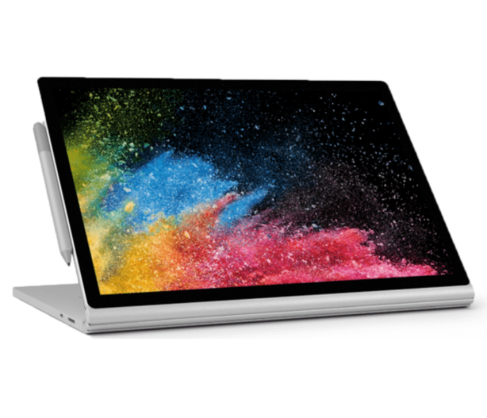 Microsoft Surface Book 2 HNM-00018 13.5inch Intel Core i7 16GB RAM 512GB SSD 2GB Nvidia GeForce GTX 1050 Windows 10 Pro - Silver - Zoom Image 1