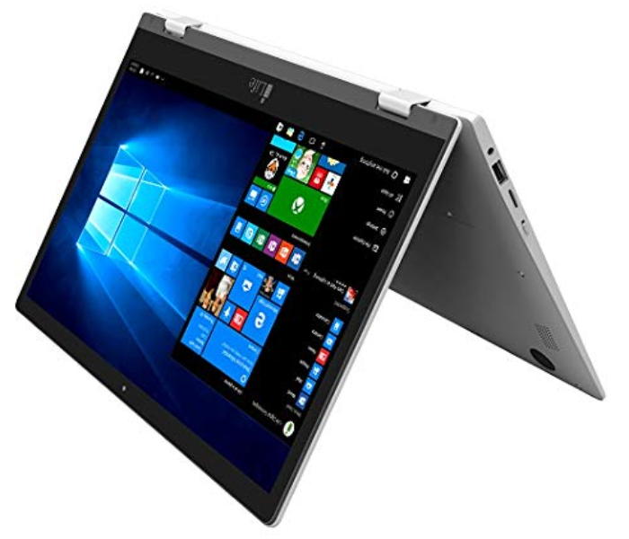 i-Life ZedNote 2 In 1 Convertible Laptop IL.1406G.264WAESW  14 Inch Display2GB RAM 64GB SSD Baytrail Processor Intel HD Graphics Windows 10 - Silver - Zoom Image 2