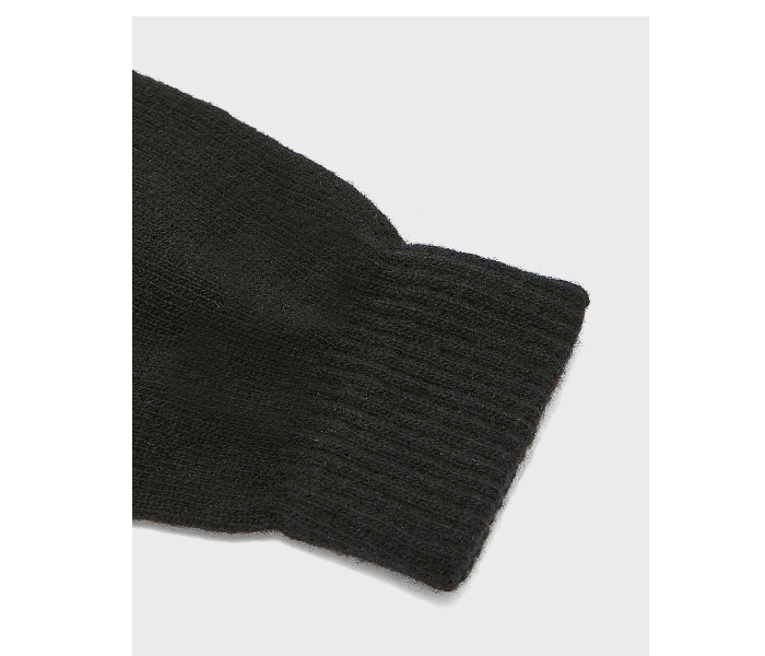 Set Of 3 Winter Gloves for Men - Black - Zoom Image 4