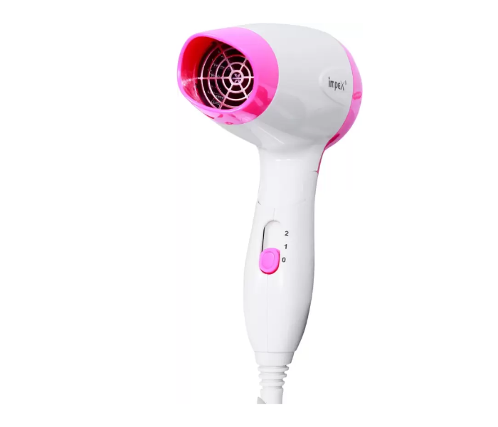 Impex HD1K2 Hair Dryer - White and Pink - Zoom Image 3