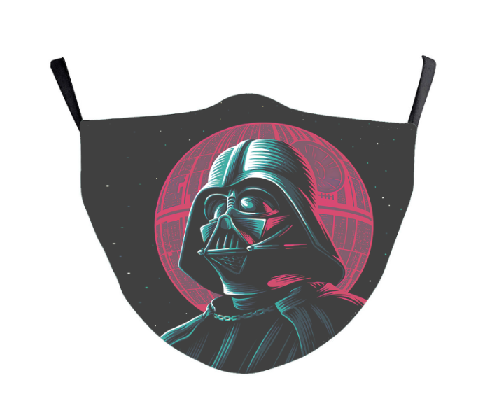 TMH-151 Star Wars Darth Vader 2 Washable Kids Cloth Face Mask - Zoom Image