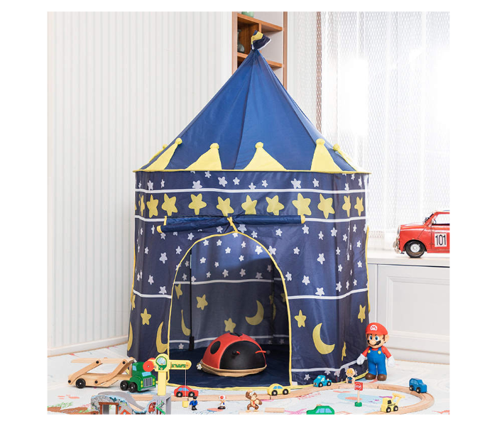 Vavas Kids 135cmX105cm Polyster Cloth Play Tent - Blue - Zoom Image