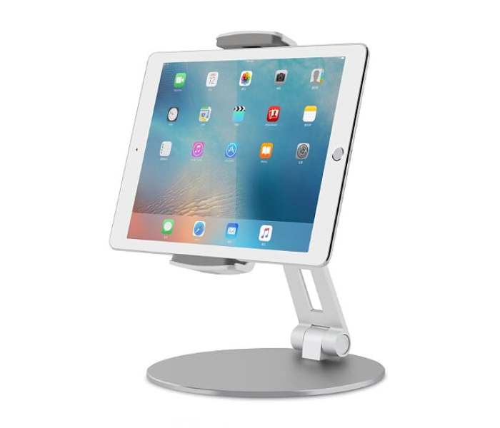 TMH 7CB Adjustable Phone and Tablet Stand - White - Zoom Image