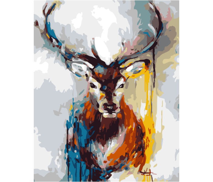 Deer DIY 2221 Canvas Painting  - Zoom Image